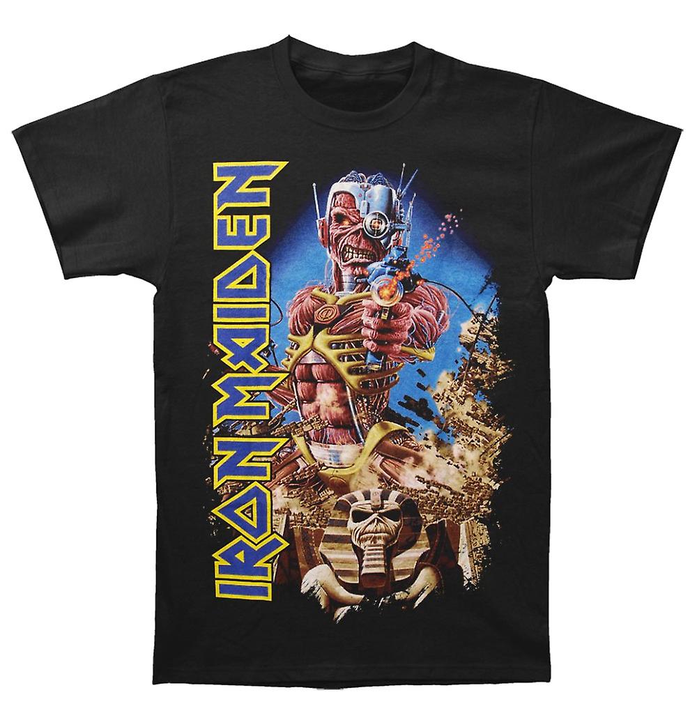 Foto 2 pulgar | Camiseta Rockinstone Iron Maiden En Algún Lugar Atrás En El Tiempo - Venta Internacional.