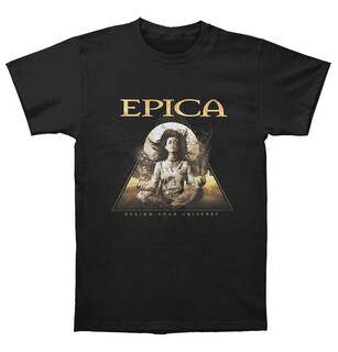 Foto 1 | Camiseta Epica Design Your Universe Para Hombre Rockinstone - Venta Internacional.