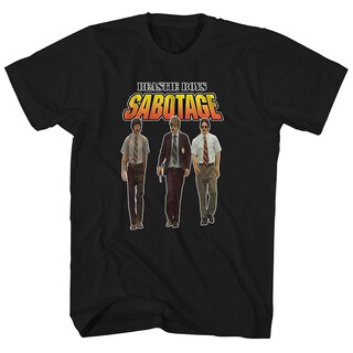 Foto 1 | Camiseta Rockinstone Beastie Boys Sabotage 180 G/m², 100% Algodón - Venta Internacional.