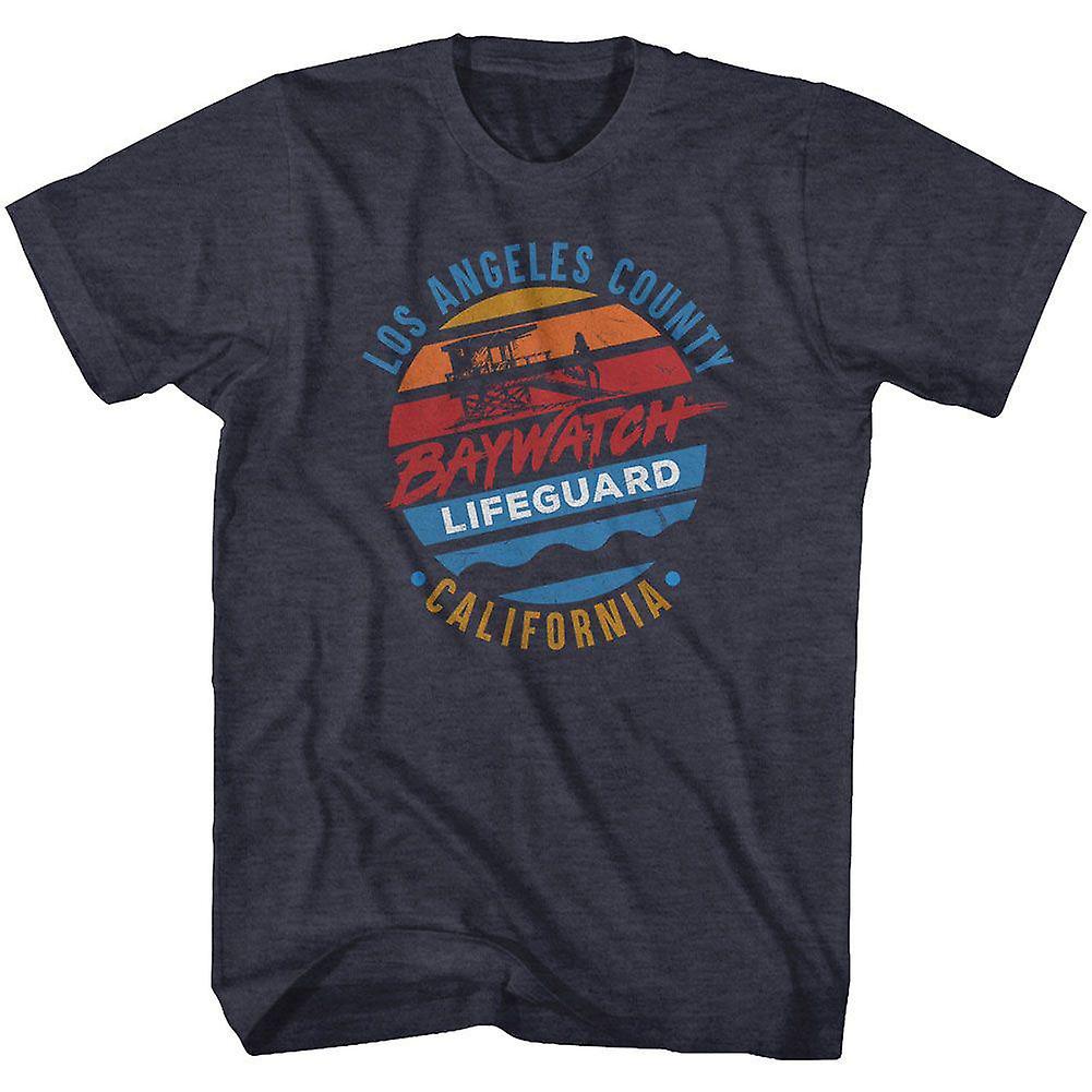 Foto 1 | Camiseta Rockinstone Baywatch La Lifeguard Para Hombre - Venta Internacional.