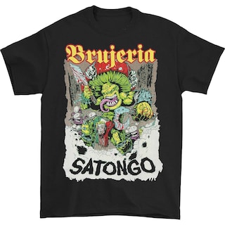 Foto 1 | Camiseta Rockinstone Brujeria Satongo Para Hombre 100% Algodón - Venta Internacional.