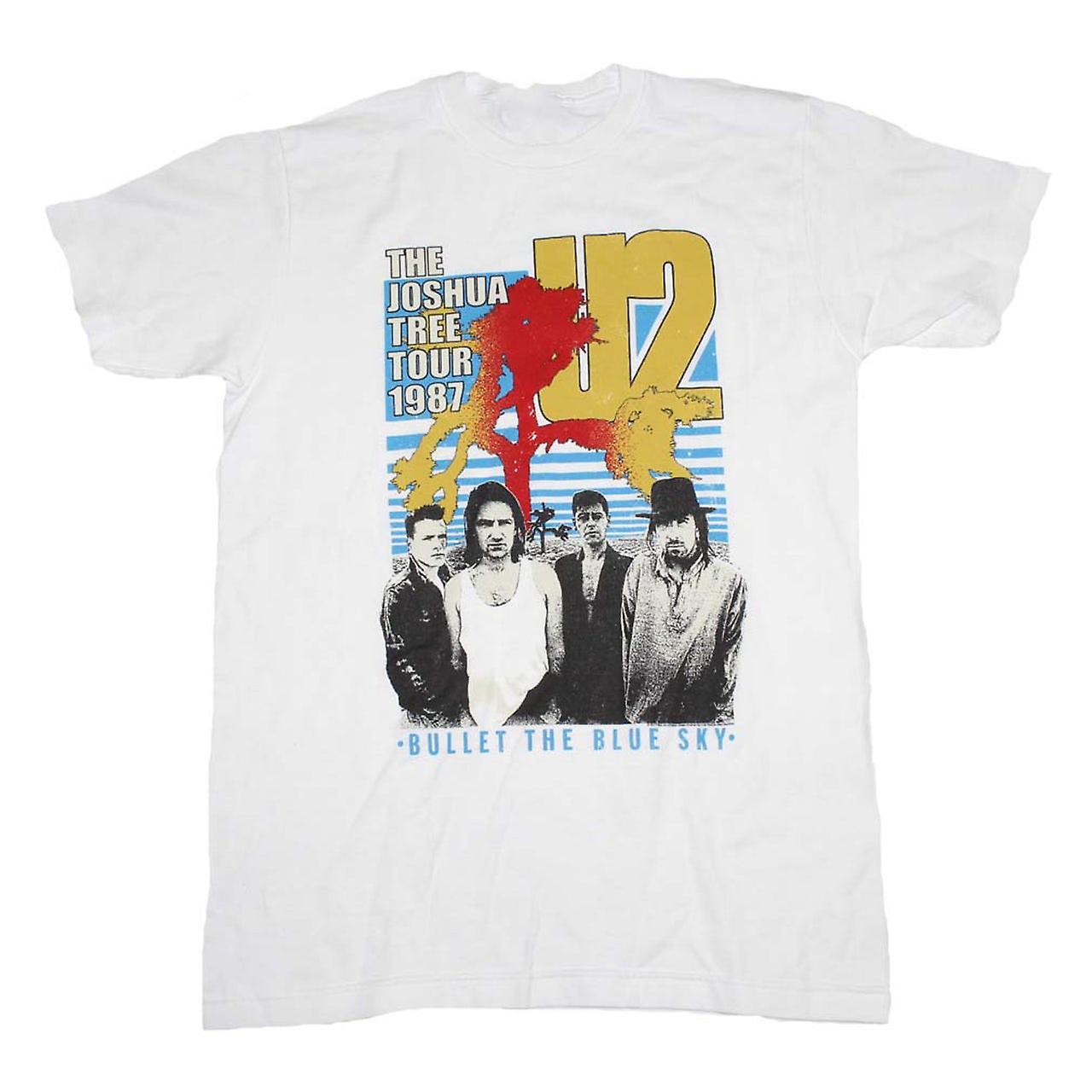 Foto 2 pulgar | Camiseta Rockinstone U2 Bullet The Blue Sky 100% Algodón - Venta Internacional.