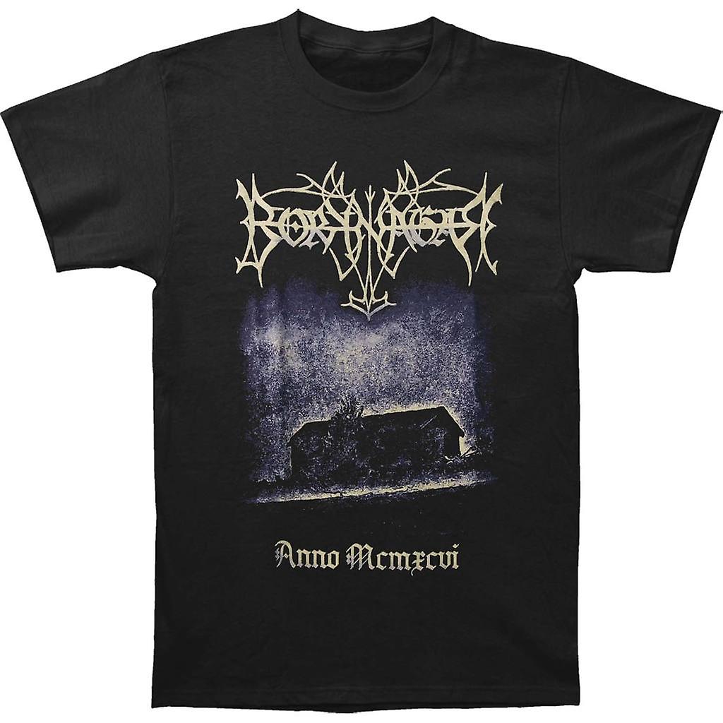 Foto 2 pulgar | Camiseta Rockinstone Borknagar Anniversary Tee De Algodón 180 G/m² - Venta Internacional.