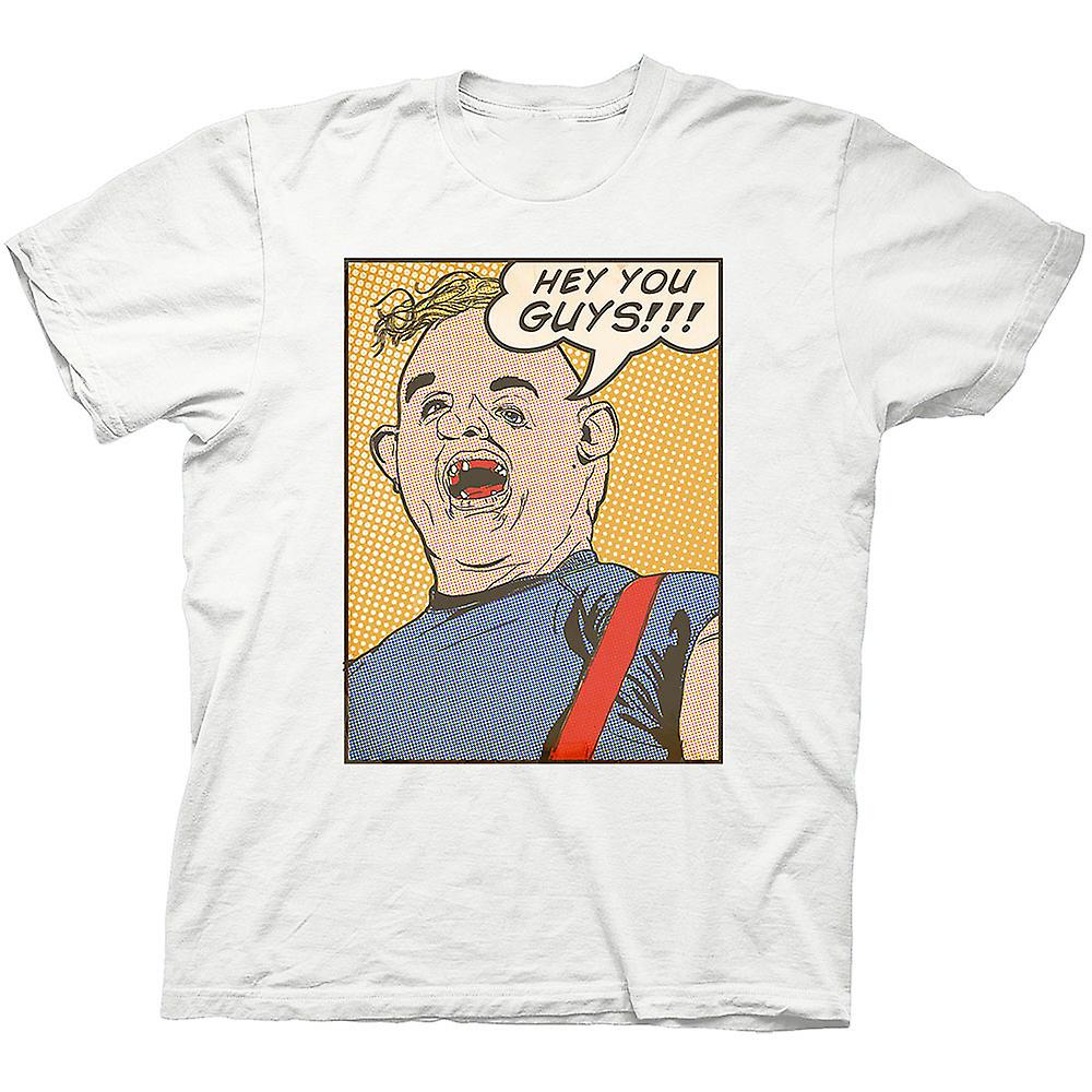 Foto 2 pulgar | Camiseta Rockinstone Hey You Guys Sloth Goonies 100% Algodón - Venta Internacional.