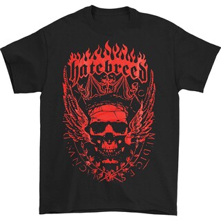 Foto 1 | Camiseta Hatebreed Crown Para Hombre Rockinstone 100% Algodón - Venta Internacional.