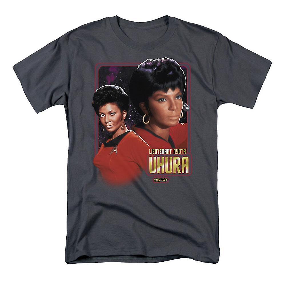 Foto 2 pulgar | Camiseta Rockinstone Star Trek Lieutenant Uhura 180 G/m² - Venta Internacional.