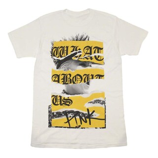 Foto 1 | Camiseta Rockinstone Pink What About Us Para Mujer - Venta Internacional.