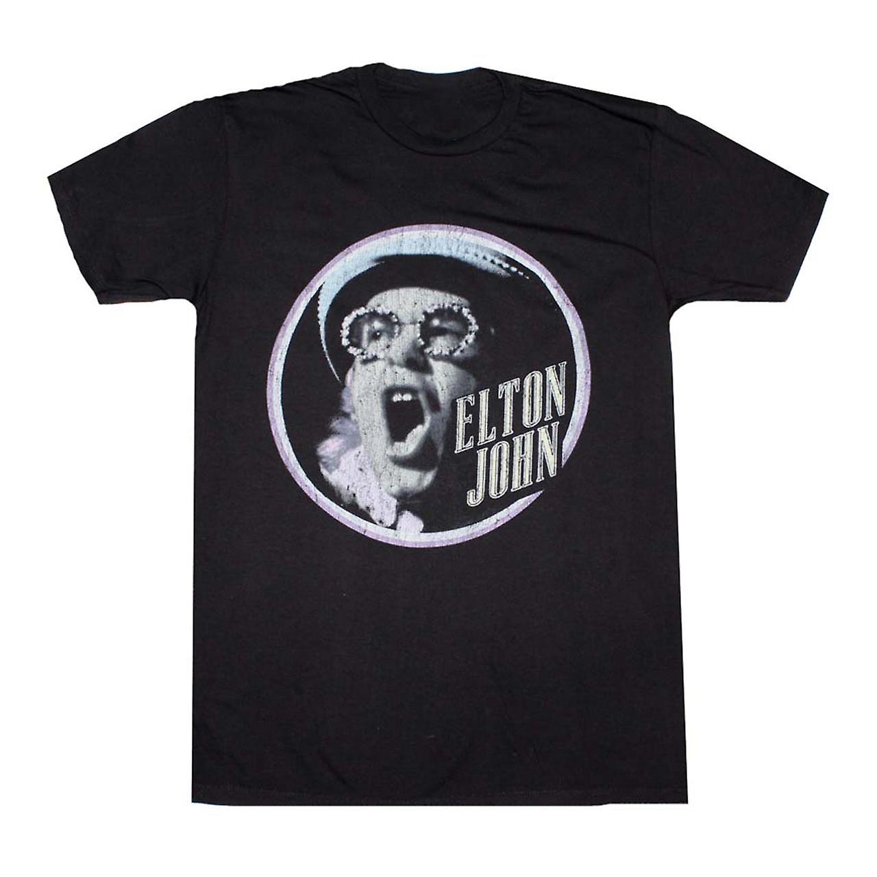 Foto 1 | Camiseta Rockinstone Elton John Homage 2 Para Hombre - Venta Internacional.