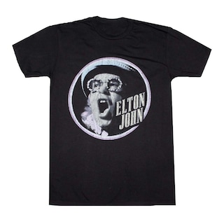 Foto 1 | Camiseta Rockinstone Elton John Homage 2 Para Hombre - Venta Internacional.