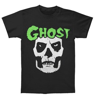 Foto 1 | Camiseta Rockinstone Ghost Misfits Tribute 180 G/m², 100% Algodón - Venta Internacional.