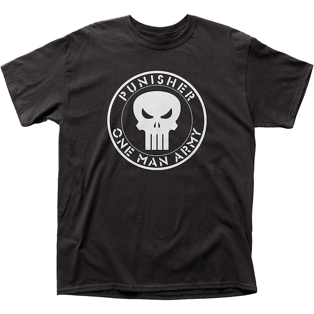 Foto 2 pulgar | Camiseta Rockinstone One Man Army Punisher Para Hombre - Venta Internacional.