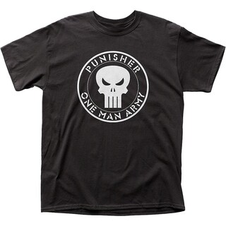 Foto 1 | Camiseta Rockinstone One Man Army Punisher Para Hombre - Venta Internacional.