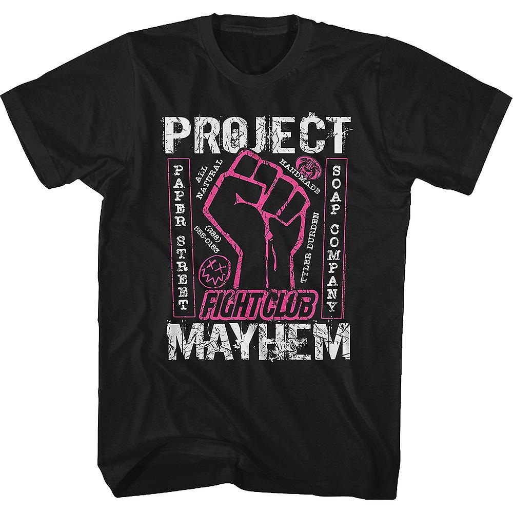 Foto 1 | Camiseta Rockinstone Project Mayhem Fight Club 100% Algodón - Venta Internacional.