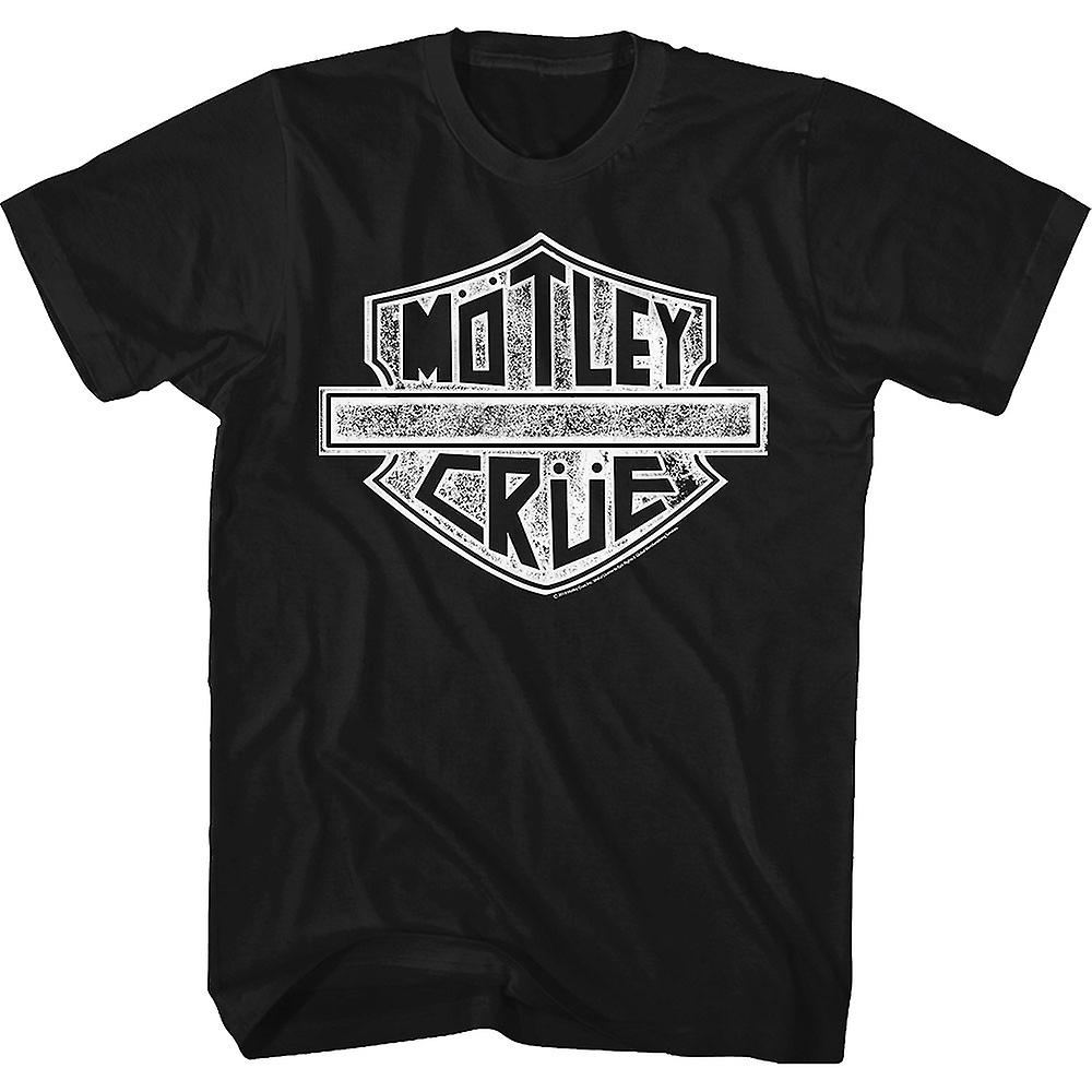 Foto 2 pulgar | Camiseta Rockinstone Con El Logotipo Desgastado De La Motocicleta Motley Crue - Venta Internacional.