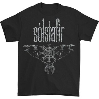 Foto 1 | Camiseta Rockinstone Solstafir Raven 180 G/m², 100% Algodón - Venta Internacional.