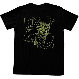 Foto 1 | Camiseta Rockinstone Neon Dig It Macho Man Randy Savage - Venta Internacional.
