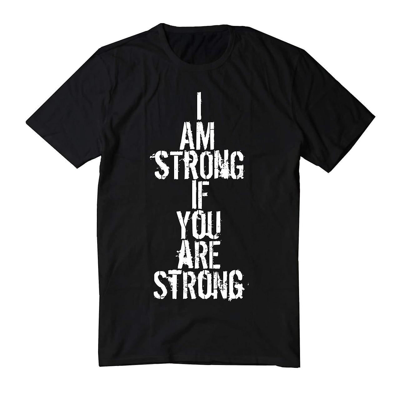 Foto 2 pulgar | Camiseta Rockinstone Dispatch «soy Fuerte Si Eres Fuerte» - Venta Internacional.