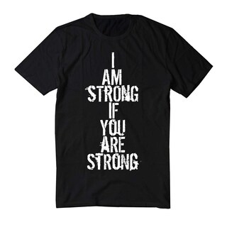 Foto 1 | Camiseta Rockinstone Dispatch «soy Fuerte Si Eres Fuerte» - Venta Internacional.