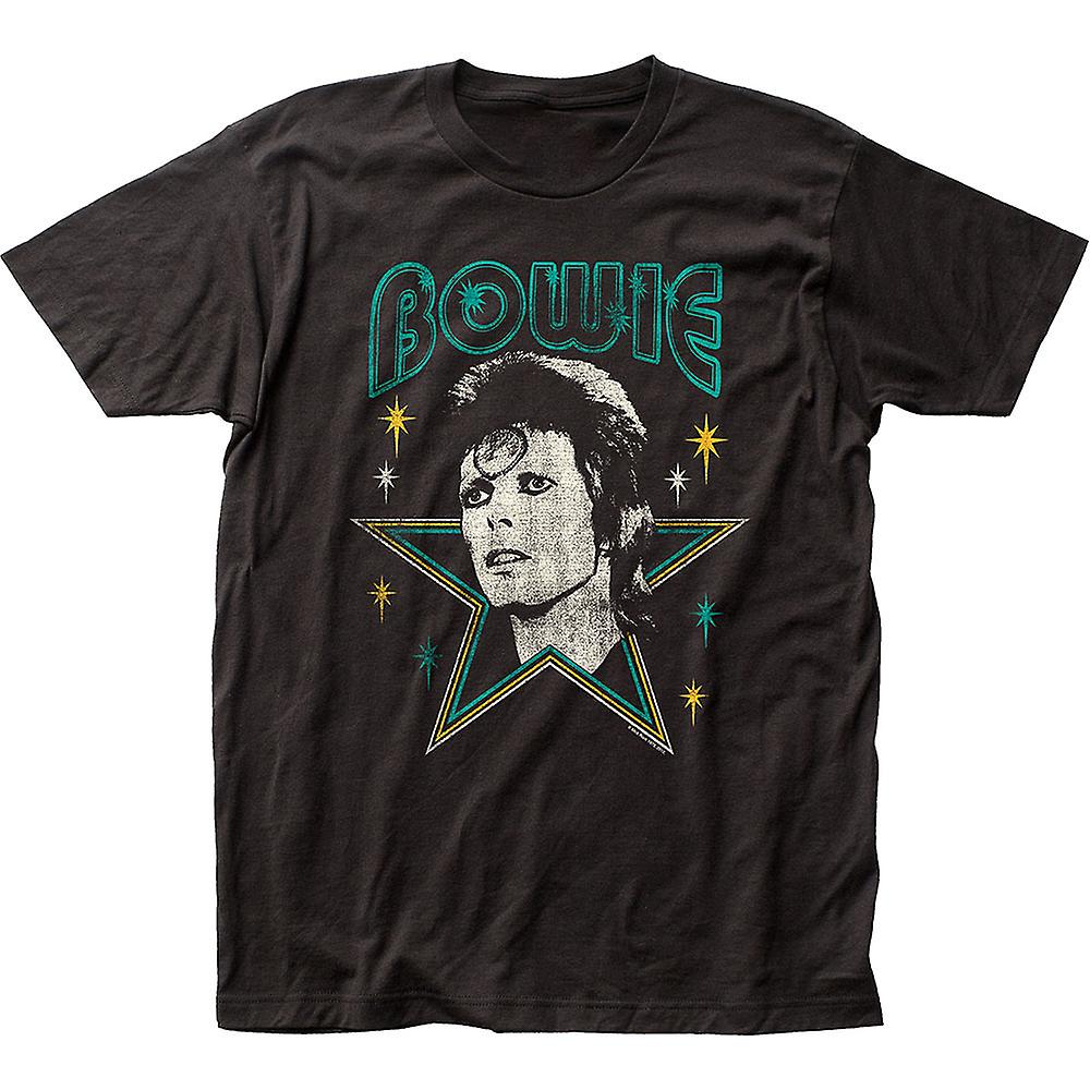 Camiseta Rockinstone David Bowie Stars 100% Algodón - Venta Internacional.
