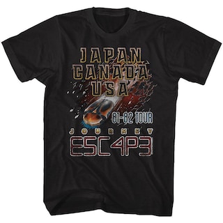 Foto 1 | Camiseta Rockinstone Journey Escape Tour 100% Algodón - Venta Internacional.