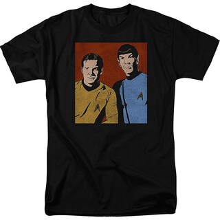Foto 1 | Camiseta Rockinstone Kirk And Spock Star Trek 100% Algodón - Venta Internacional.