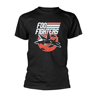 Foto 1 | Camiseta Rockinstone Foo Fighters Jets Negra Para Hombre - Venta Internacional.