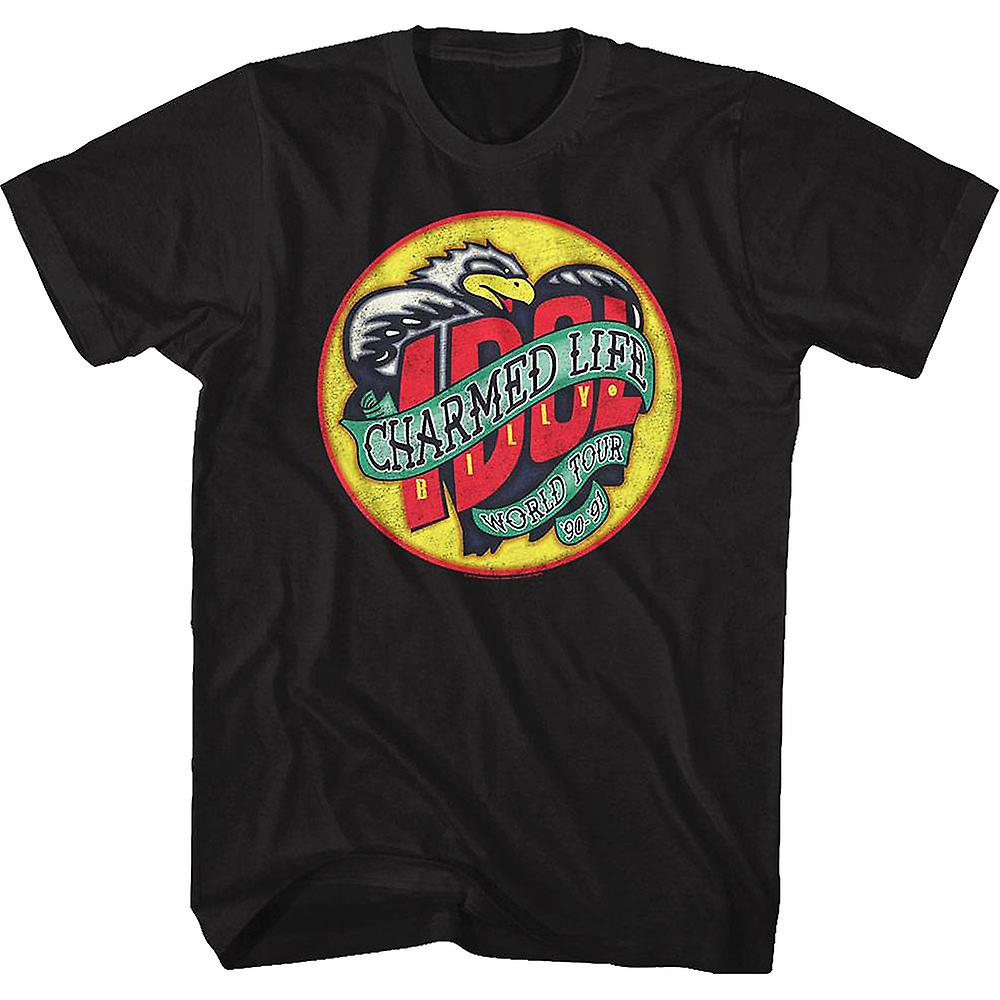 Foto 2 pulgar | Camiseta Rockinstone Charmed Life Billy Idol 100% Algodón - Venta Internacional.