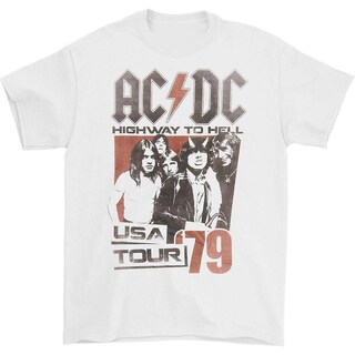 Foto 1 | Camiseta Ac/dc Hth Tour 79 Para Hombre Rockinstone - 100% Algodón - Venta Internacional.