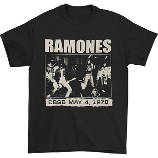 Foto 1 | Camiseta Rockinstone Ramones Cbgb 1978 180 G/m² 100% Algodón - Venta Internacional.