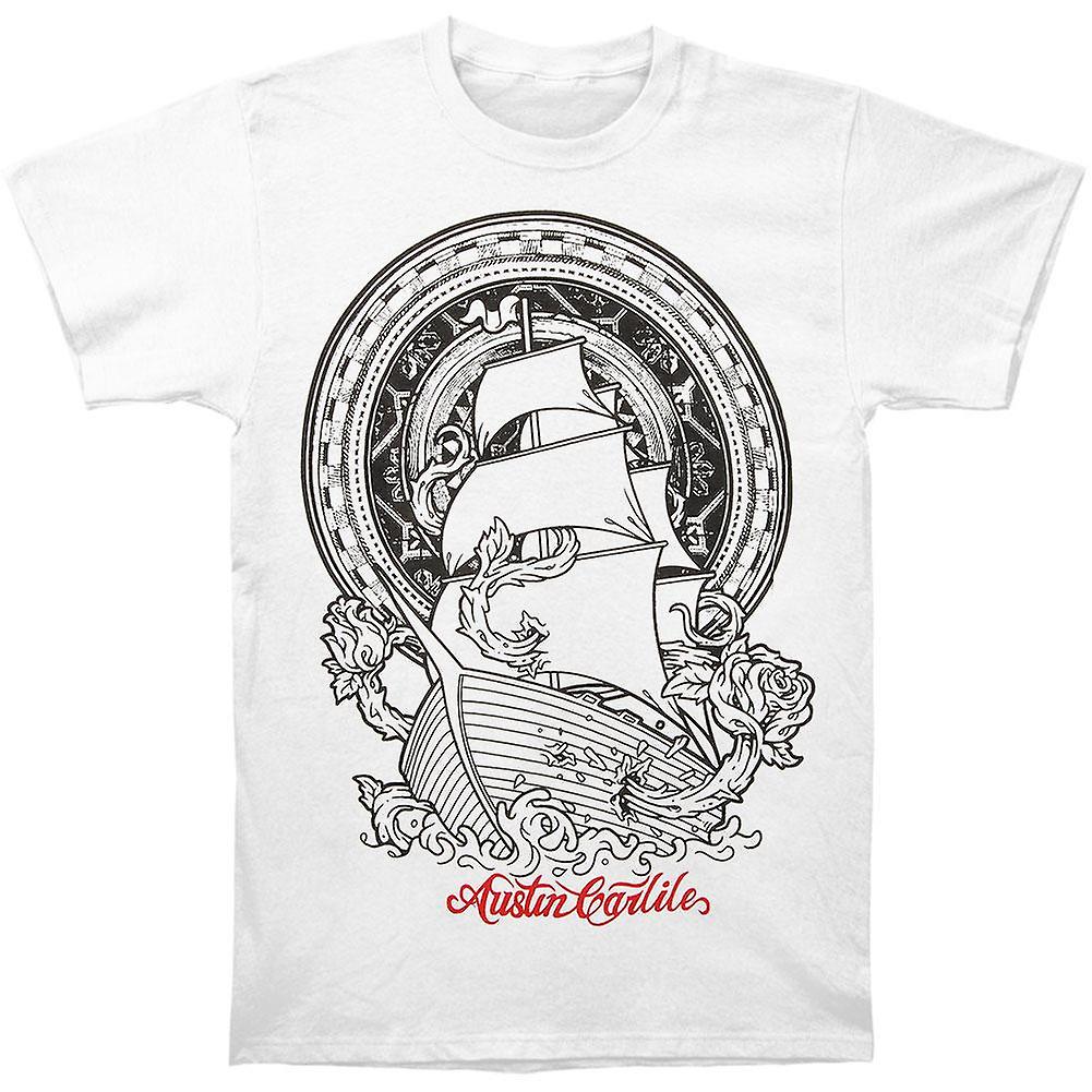 Camiseta Rockinstone Of Mice & Men Ship Tattoo 100% Algodón - Venta Internacional.