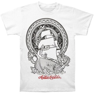 Foto 1 | Camiseta Rockinstone Of Mice & Men Ship Tattoo 100% Algodón - Venta Internacional.
