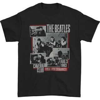 Foto 1 | Camiseta Rockinstone Beatles Final Performance 180 G/m² - Venta Internacional.