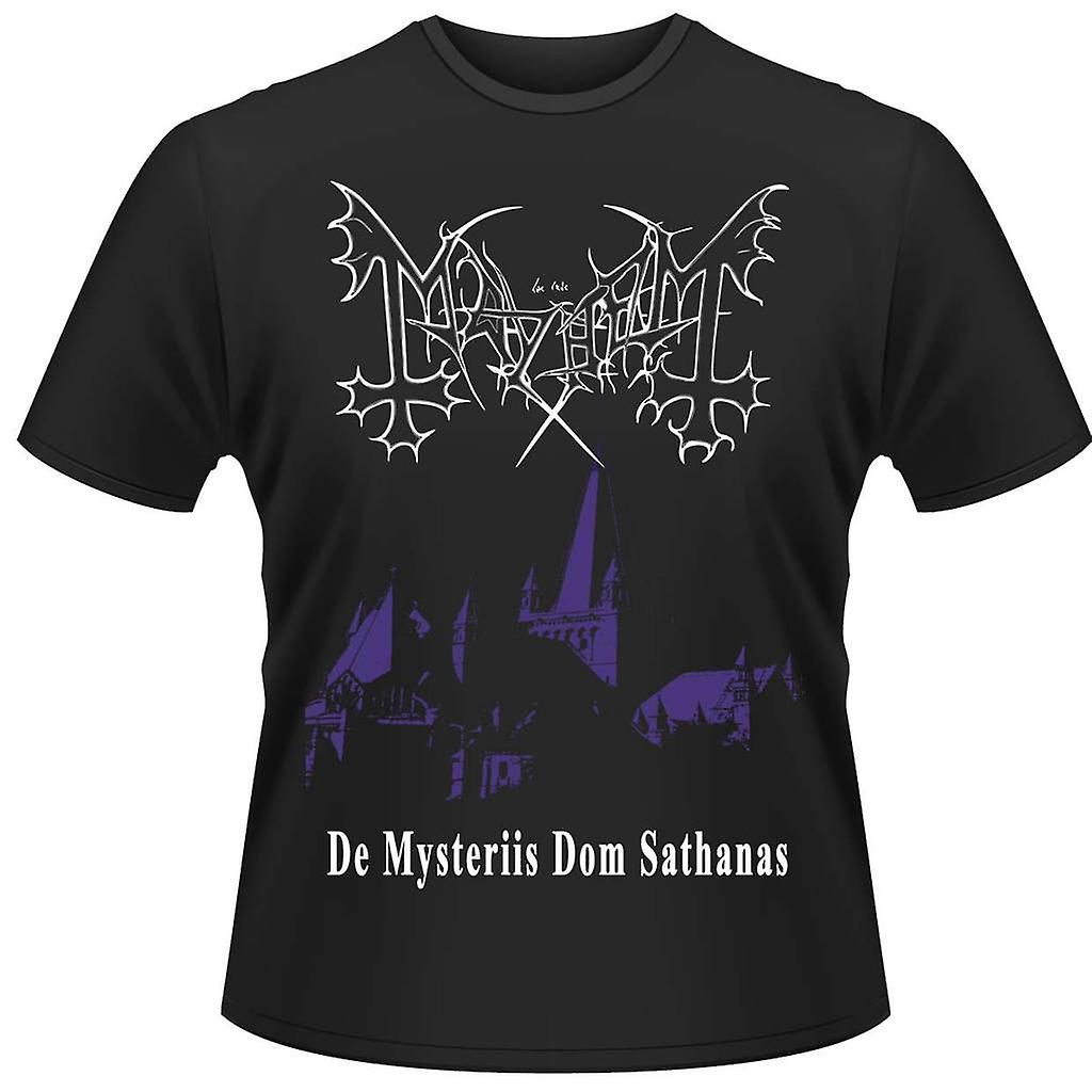 Foto 2 pulgar | Camiseta Rockinstone Mayhem De Mysteriis Dom Sathanas - Venta Internacional.