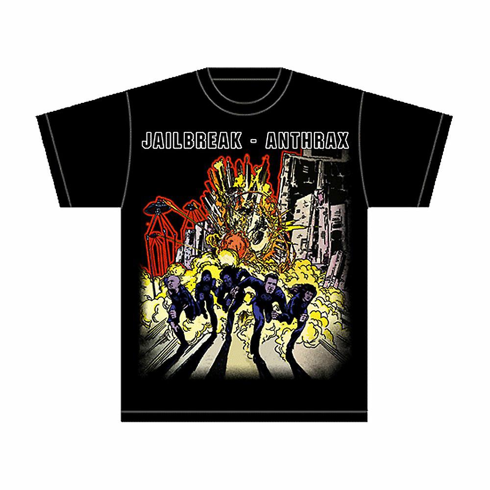 Camiseta Anthrax Anthems Jailbreak Para Hombre - Venta Internacional.