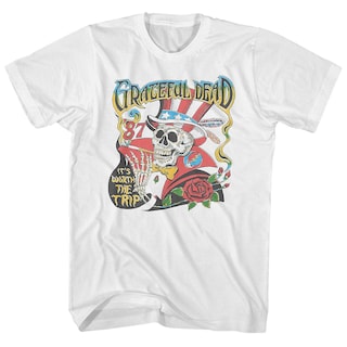 Foto 1 | Camiseta Rockinstone Blanca para Hombre - Venta Internacional