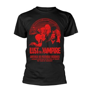 Foto 1 | Camiseta Rockinstone Plan 9 Movies Lust For A Vampire Red - Venta Internacional.
