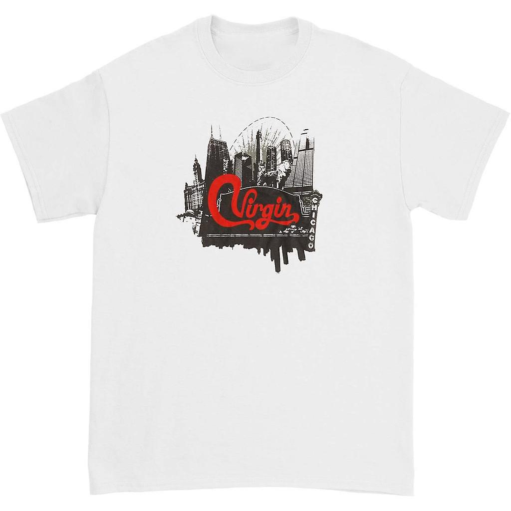 Foto 1 | Camiseta Virgin Records Rockinstone 100% Algodón - Venta Internacional.