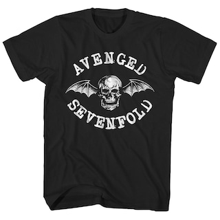 Foto 1 | Camiseta Con El Logotipo De Rockinstone Avenged Sevenfold Deathbat - Venta Internacional.