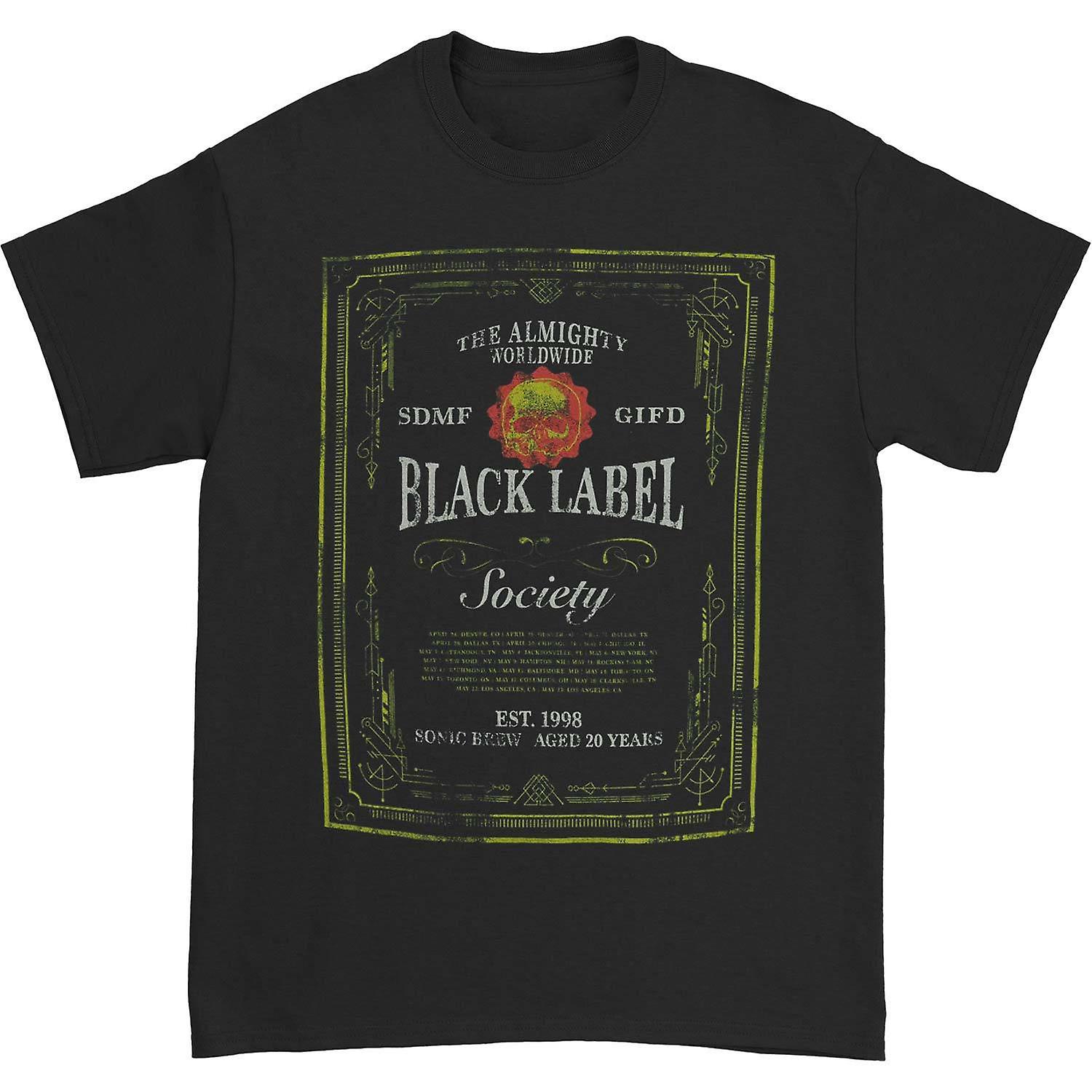 Foto 2 pulgar | Camiseta Rockinstone Black Label Society Bls De 20 Años - Venta Internacional.