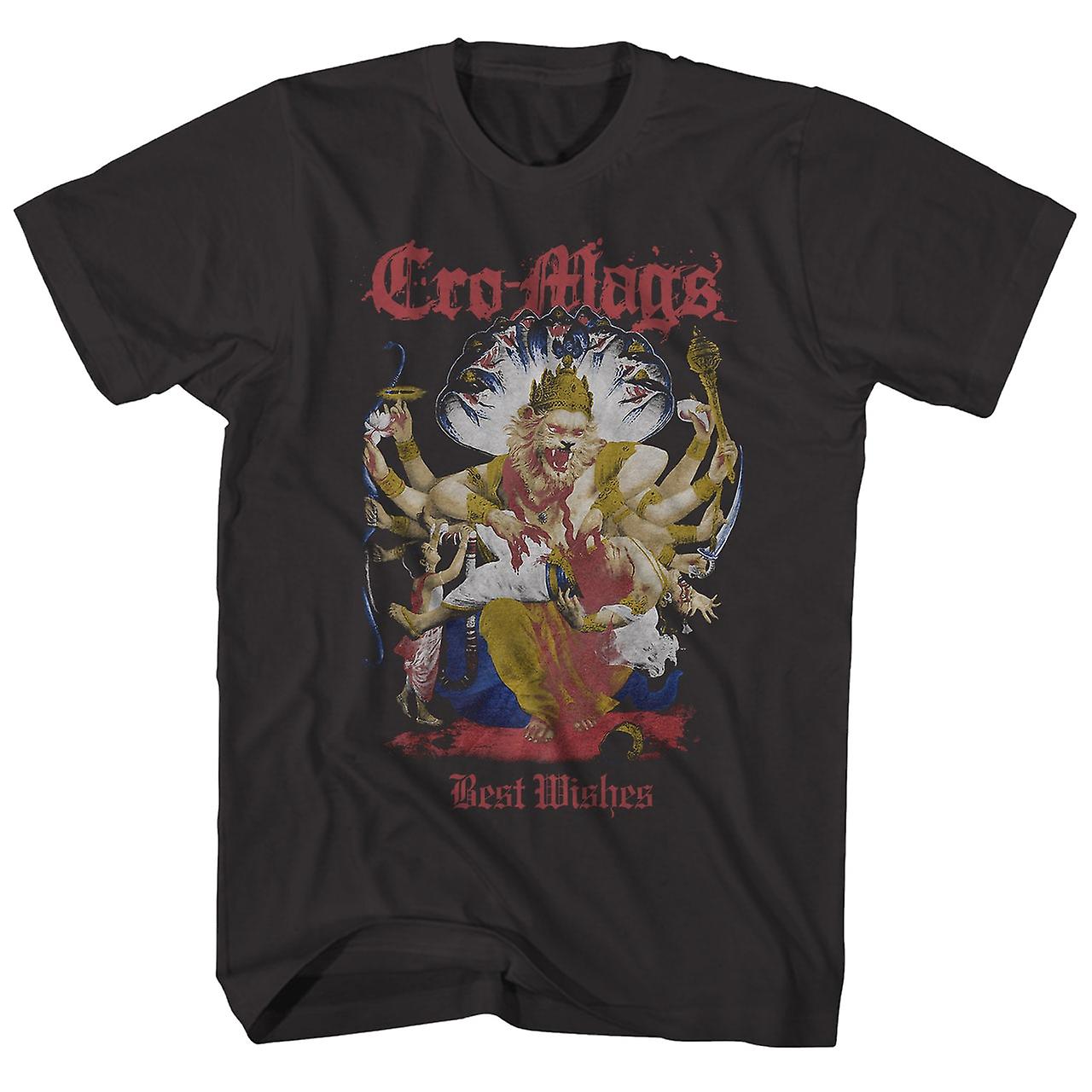 Foto 2 pulgar | Camiseta Rockinstone Cro-mags Best Wishes Album Art - Venta Internacional.