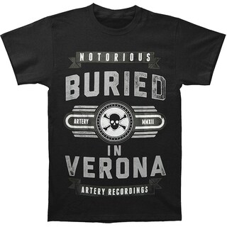 Foto 1 | Camiseta Buried In Verona Notorious Skull Para Hombre - Venta Internacional.