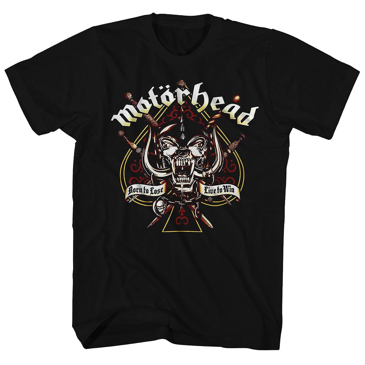 Foto 2 pulgar | Camiseta Motorhead Sword & Spade Con El Logotipo De Sword & Spade Para Hombre - Venta Internacional.