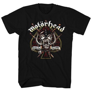 Foto 1 | Camiseta Motorhead Sword & Spade Con El Logotipo De Sword & Spade Para Hombre - Venta Internacional.
