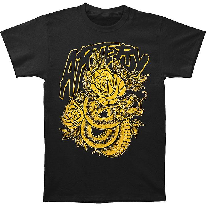 Camiseta Artery Recordings Snake 100% Algodón Para Hombre - Venta Internacional.