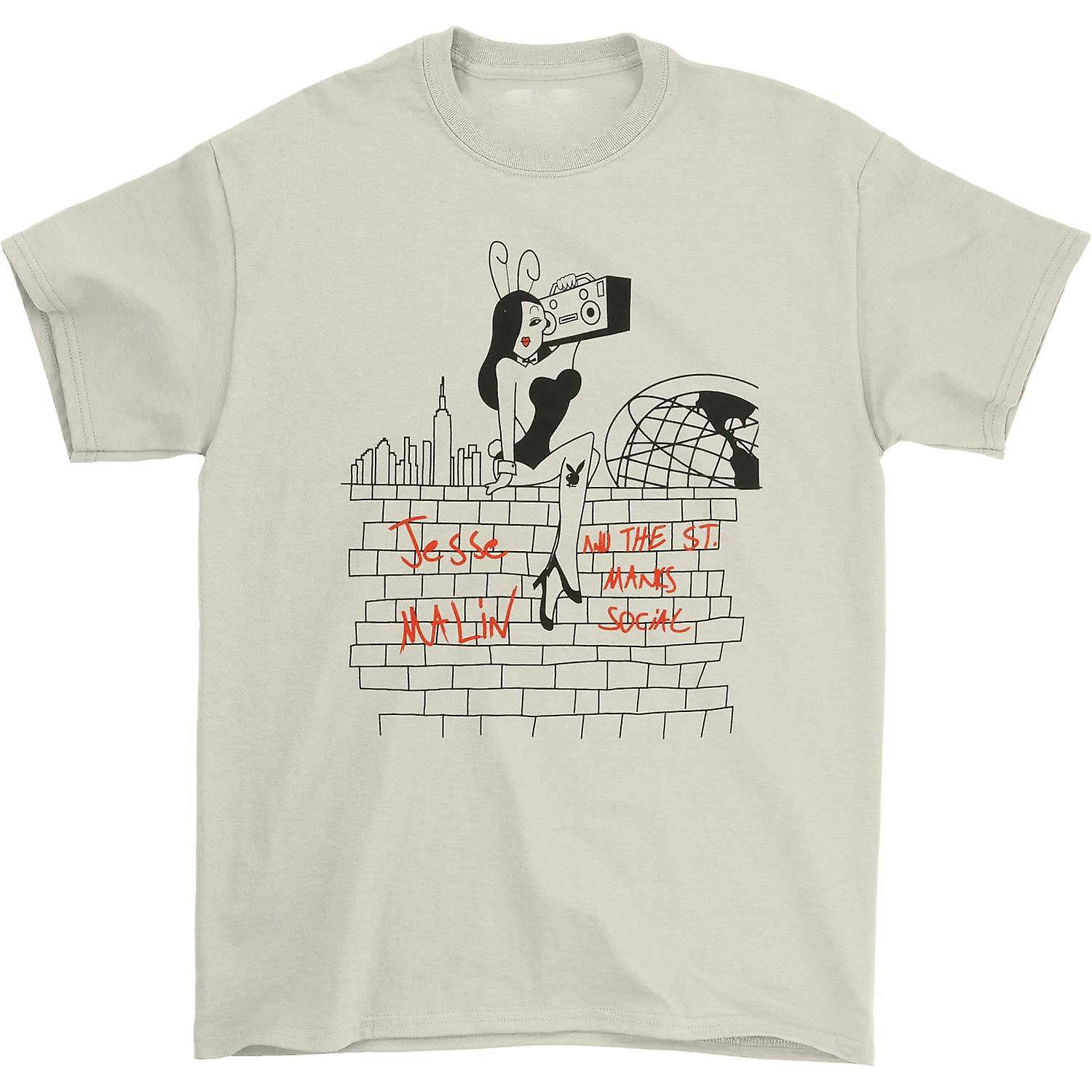 Foto 1 | Camiseta Playboy Rockinstone 100% Algodón Preencogido - Venta Internacional.