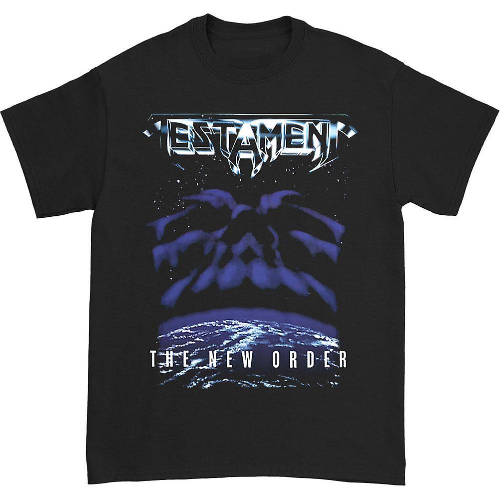 Foto 2 pulgar | Camiseta Rockinstone Testament The New Order 180 G/m² 100% Algodón - Venta Internacional.