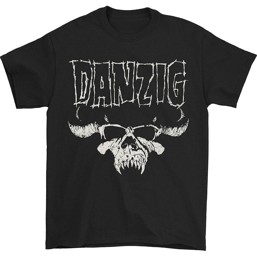 Foto 1 | Camiseta Rockinstone Danzig Skull Logo Regular Para Hombre - Venta Internacional.