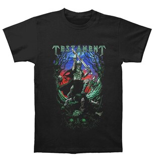 Foto 1 | Camiseta Rockinstone Testament Skeleton Warrior 180 G/m² - Venta Internacional.