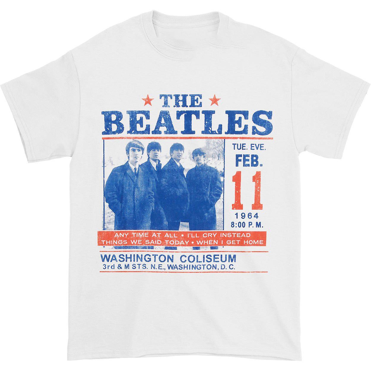 Foto 1 | Camiseta Rockinstone Beatles Washington Coliseum 180 G/m² - Venta Internacional.