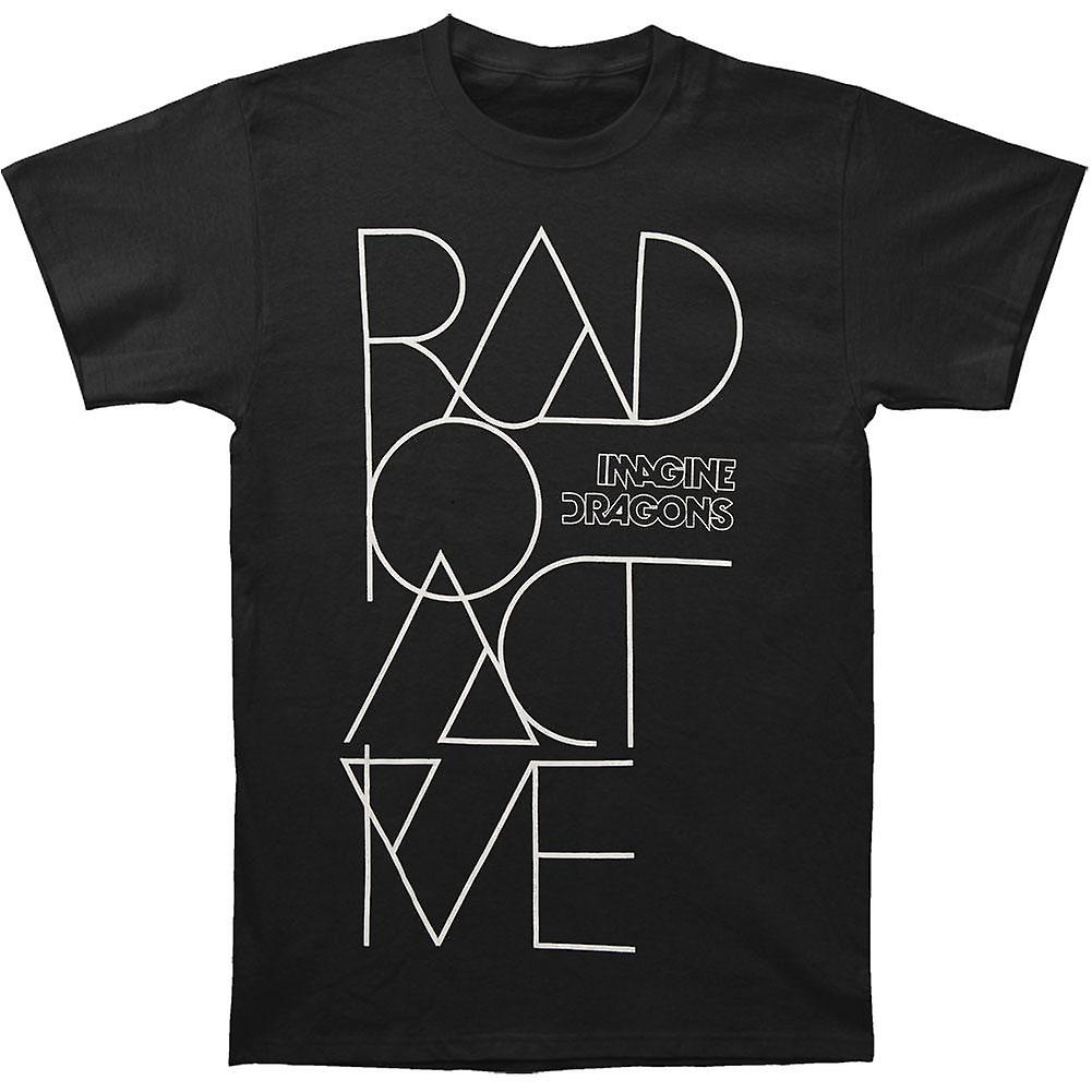 Foto 2 pulgar | Camiseta Rockinstone Imagine Dragons Radioactive 180 G/m² - Venta Internacional.